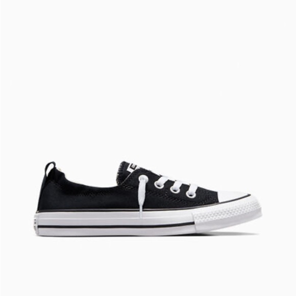 Converse Black and White Sneakers - Picture 6 of 13